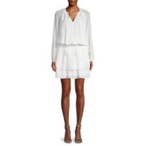 Ramy Brook “Dorsey” Long Sleeve Blouson Dress-Size L